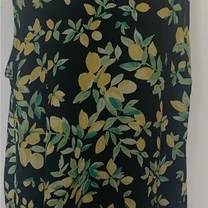 Blouse green and yellow  size xl